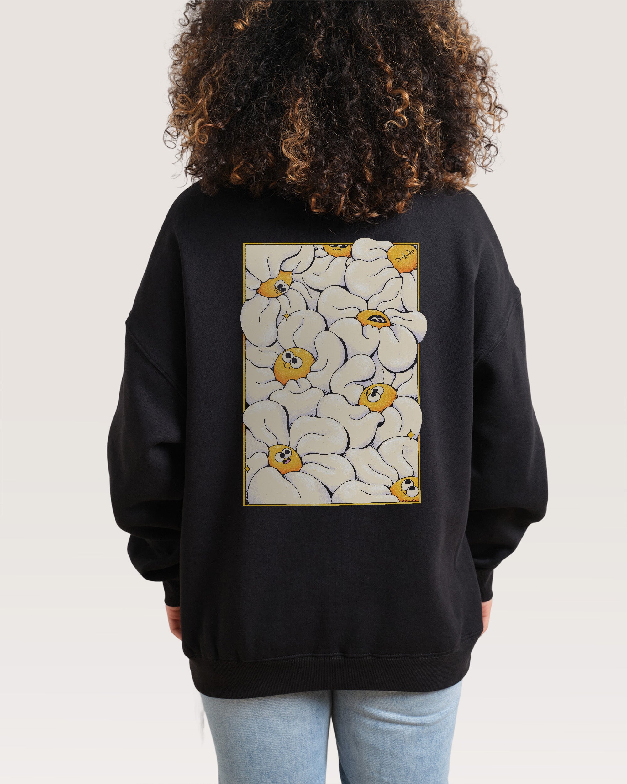 Among the Daisies Front and Back Sweatshirt