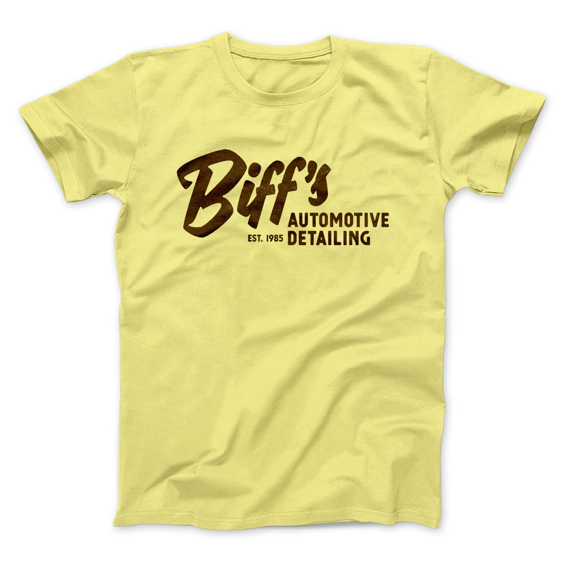 Biff's Auto Detailing Funny Movie Men/Unisex T-Shirt