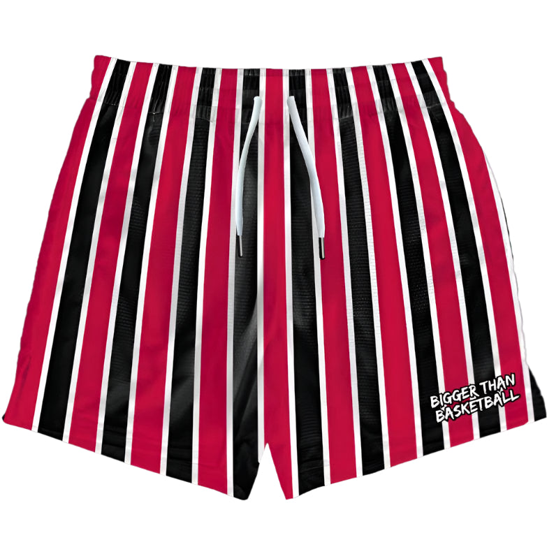 Triple Threat - Shorts - Red/Black